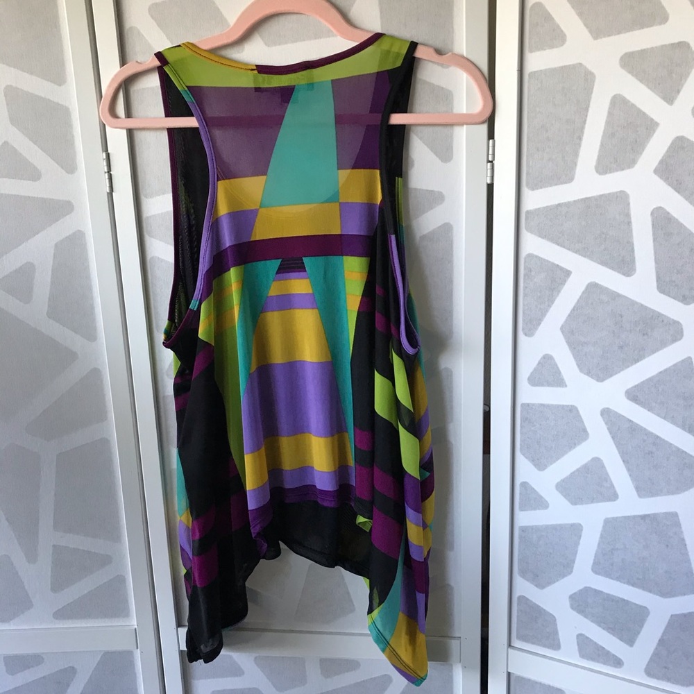 Geometric Racerback Tank - Picture 2 of 7